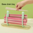 thumbnail image 2 of Zeranth Cactus Chopstick Storage Rack  Easy to Clean Moisture-proof Drainage Water Tray Chopstick Organizer, 2 of 9