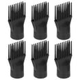 thumbnail image 1 of OUNONA 6Pcs Diffuser Nozzles Hair Dryer Comb Multifunctional Design For Hair Care Users, 1 of 8