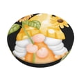 thumbnail image 1 of Disketp Sunflower Gnomes 3 Funda Redonda para Taburete, Funda de Cojín para Silla de Bar Suave y Elástica-14 inch, 1 of 7