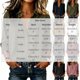 thumbnail image 3 of Neewe Fall Cardigan Sweaters for Women Lightweight 3/4 Sleeve Button Up Cardigans Soft Casual Drop Shoulder Corduroy Daily, 3 of 8