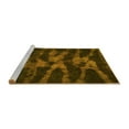 thumbnail image 2 of Ahgly Company Machine Washable Indoor Rectangle Abstract Yellow Modern Area Rugs, 2' x 5', 2 of 4