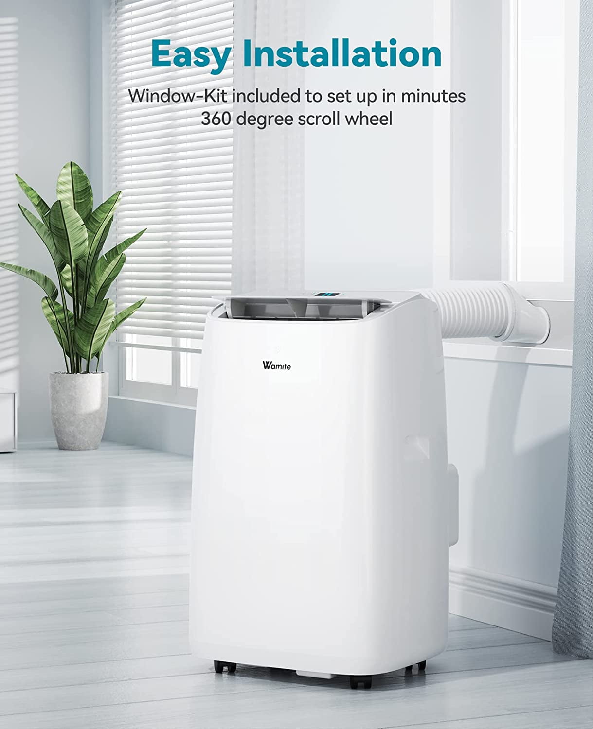Buy Wamife Smart Portable Air Conditioner with Heater 12000 BTU for