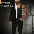 thumbnail image 6 of Lilvigor Sauna Suit Sweat Waist Trainer Vest for Men Sweat Workout Compression Tank Top Shaper with Zipper for Gym Sports, 6 of 7