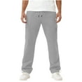 thumbnail image 5 of Mens Joggers Open Bottom Lounge Fleece Pants Casual Cargo Joggers Sweatpants with Packets, 5 of 9