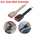 thumbnail image 3 of 2Pcs Car Auto Seat Belt Extender Extention Buckle Safety Clip 10inch-Black, 3 of 4