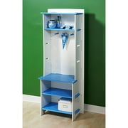 No Tools Assembly - Adjustable Storage Console, Blue