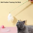 thumbnail image 5 of vnanda Funny Cat Toys Cat Teasing Stick Interactive Toy with Feather Relieve Boredom Stress Train Entertain Cat with Durable for Stimulating for Active, 5 of 8