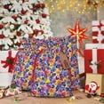thumbnail image 6 of Naloa The Garden Tricolor Pansy Flower Drawstring Christmas Bags, 3D Xmas Gift Bags, Christmas Wrapping Bags, Xmas Goodie Bags, Treat Pouch Bags, Party Favor Bags-Small, 6 of 9
