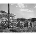 thumbnail image 2 of Marines Of The First Division Fire On Japanese Snipers In A Building On Peleliu Island. Sept.-Nov. 1944. World War 2, 2 of 2