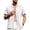 White, variant on Mens Beach Vacation Shirts Casual Loose Button Down Shirt Short Sleeve Summer Open Front Collared Shirt