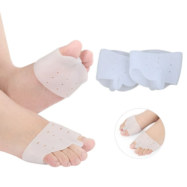 1 Pair Toe Separator Breathable Bunion Relief Toe Straightener Forefoot Pad