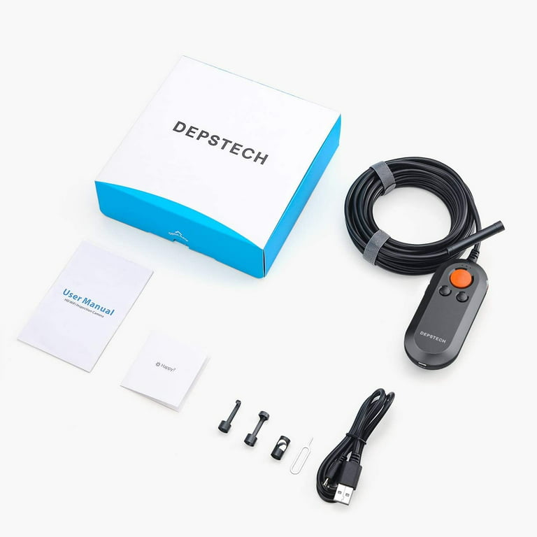 Depstech Endoscope Inspection Camera, IP67 Waterproof WiFi