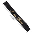 thumbnail image 5 of Graduation Party Sash for High School and College Graduates, Single Layer Accessory with 'I Am Done' English Text, 5 of 7