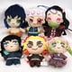 thumbnail image 2 of Demon Slayer: Kimetsu no Yaiba Anime Kamado Nezuko Rengoku Kyoujurou Tokitou Muichirou Uzui Tengen Plush Keychain Toys Gift, 2 of 5