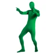 thumbnail image 2 of Zentai disfraz de Cosplay de cuerpo completo para adultos, traje negro de licra, Catsuit ajustado de una pieza, Body de Halloween para hombres y mujeres, novedad, 2 of 4