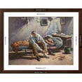 thumbnail image 5 of Art.com Morning Interior Art Print by Maximillian Luce, Brown Frame Wall Art, 40" x 32", 5 of 5