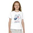 thumbnail image 4 of Popeye Patriotic American Flag Strong Crewneck T Shirts Boy Girl Teen Brisco Brands S, 4 of 6