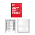 thumbnail image 2 of Carpeta de presupuesto con sobres Cuaderno de presupuesto Sobres creativos para rellenar dinero en efectivo Rojo, 2 of 9