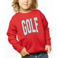 thumbnail image 5 of Golf Sweatshirt for Women Kids  Cute Preppy Golf Crewneck Pullover Red Sweatshirt Youth Large, 5 of 8