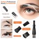 thumbnail image 4 of Kit de rasuradoras para cejas Spaidoon 14 en 1 de acero inoxidable, 4 of 7
