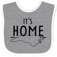 thumbnail image 3 of Inktastic It's Home- State of North Carolina Outline Boys or Girls Baby Bib, 3 of 4