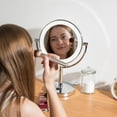 thumbnail image 3 of Zadro Laguna LED Lighted Makeup Mirrors w/ Magnification & Swivel Head, 3 of 8