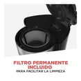 thumbnail image 3 of Cafetera Black & Decker 4 en 1 Filtro Permanente, Jarra de 5 Tazas y Vaso Personal, 3 of 6