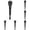 Black*5, variant on 2 Pack Multi-Functional Digital Cleaning Brush, Soft Bristles for Phone Charging Port Earphones Speaker Grille Keyboard, Portable Dust Removal Tool, Black, By Harlik