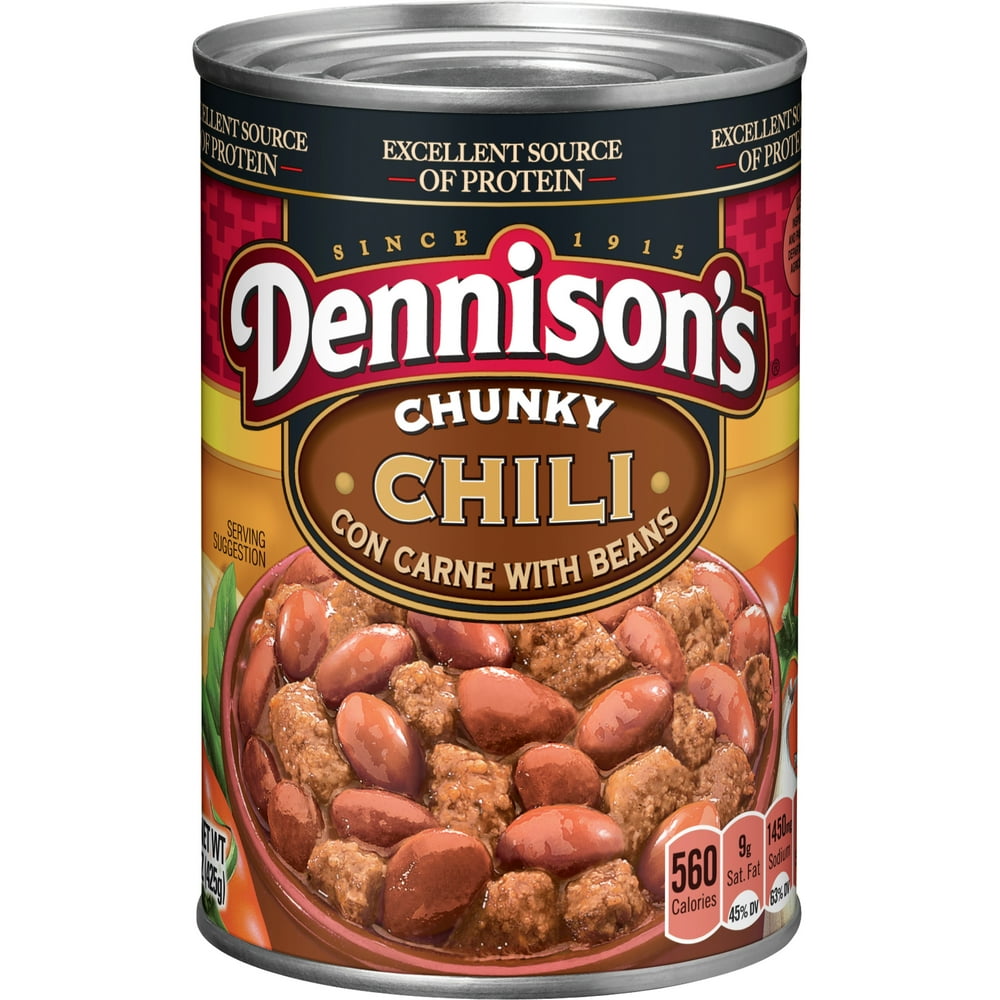 Dennison's Chunky Chili Con Carne with Beans, 15 Ounce