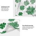 thumbnail image 2 of St Patricks Day Throw Blanket, Shamrock Blanket Throw, Shamrocks Design Super Soft Warm Flannel Blanket, Irish Gifts for Women 40"x50", 2 of 6