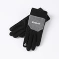 thumbnail image 2 of Daznico Winter Gloves, Winter Thermal Touchscreen for Outdoor Sports Activities Windproof Lined Cold Weather Warm Mittens, 2 of 5