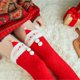 thumbnail image 5 of Calcetines cómodos para mujer, regalos de invierno, calcetines de forro polar gruesos, calcetines casuales regulares para mujer, 5 of 6