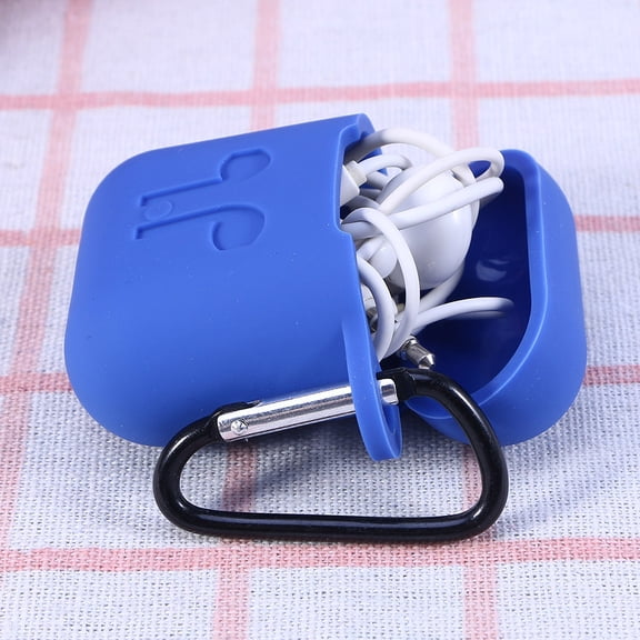 MOKKHNB 5Pcs Protective Case for Wireless Earphone Charging Case Thin Silicone Shockproof Cover