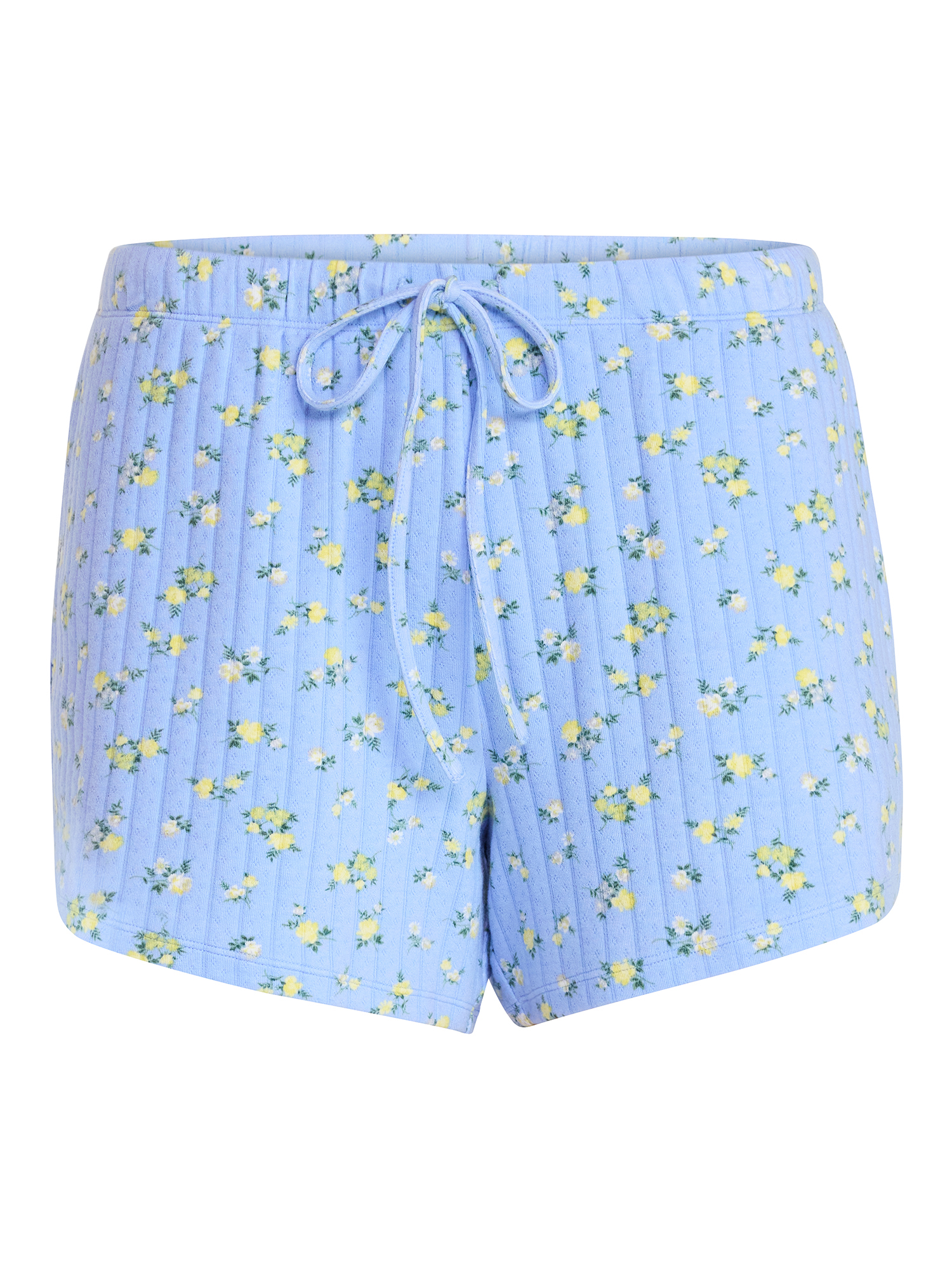 Joyspun Women’s Pointelle Knit Sleepwear Short, Sizes XS-3X