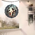 thumbnail image 6 of Elegant Metal Hanging Wind Spinners - Circular Pattern Design for Yard & Garden - Beautiful Wind Chimes for Tranquil Outdoor Spaces, 6 of 6