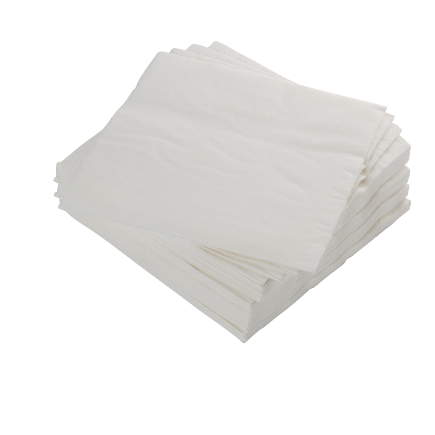 White Beverage Napkins 50 Ct.