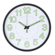 thumbnail image 1 of Reloj de pared de 30 cm, fijo, silencioso, de cuarzo luminiscente, moderno., 1 of 5