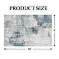 thumbnail image 4 of VOGGES Washable Abstract Area Rug 8’x10’, Large Soft Rugs for Living Room 8x10 Modern Carpet for Bedroom Dining Room Non-Slip Stain Resistant, 4 of 8