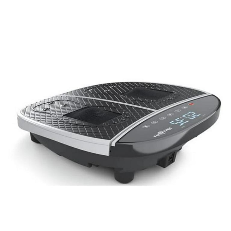 Vibra Pro Slim M1 250W Portable Dual Motor Reflexology Vibration Plate Machine Walmart