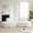 Beige +Fabric + 3 Seat + Foam, variant on 106.3-inch V-shaped modular sofa set in chenille fabric, featuring three throw pillows and two curved ottomans, perfectly suited for living rooms, bedrooms, and offices.beige