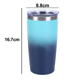 thumbnail image 2 of Vaso de acero inoxidable como se ve | Botella aislada al vacío con tapa flexible y pajita para bebidas frías y calientes Zhivalor  CPB-DE-LYY1154-3, 2 of 5
