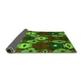 thumbnail image 2 of Ahgly Company Indoor Rectangle Abstract Green Modern Area Rugs, 5' x 8', 2 of 4
