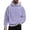 Purple, variant on Vedolay Hoodies Men Casual Crewneck Tie Dye Sweatshirt Black,2XL