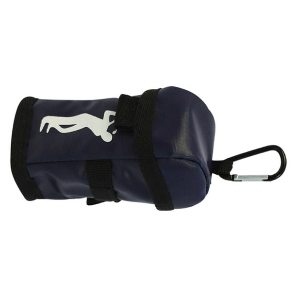 Bolsa de transporte para pelotas para 3 pelotas Ligero con portátil Azul shamjiam Estuche para pelota de golf