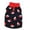 Christmas Hat, variant on Pet Dogs Fleece Vest Cold Weather Warm Pullover Sweater,Heart-shaped Pattern Soft Stretchy Puppy Turtleneck Coat Jacket,Winter Dog Clothes for Small Dogs Girl.(Size XS)