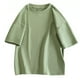 thumbnail image 2 of pstuiky camisetas de hombre, Blusa informal de manga corta con cuello redondo y color liso para hombre camisetas de hombre l, 2 of 7