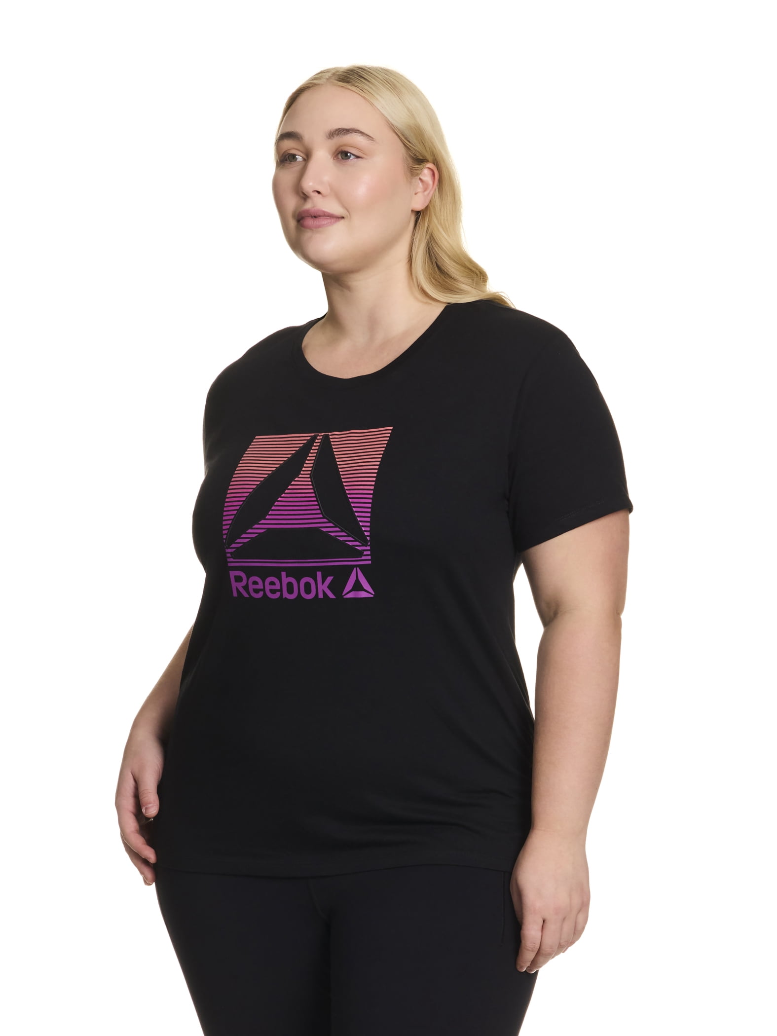 Reebok Women's and Women's Plus Size Graphic Tee, Sizes XS-4X