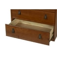 thumbnail image 4 of Memomad Bali Mid-Century Chest Tall Dresser for all ages (5 Drawers Caramel Brown Color), 4 of 20