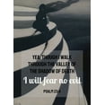 thumbnail image 2 of ArtsyQuotes 19x24 White Modern Wood Framed Museum Art Print Titled - Bible Verse Quote Psalm 23:4, Leon Spilliaert - Vertigo 2, 2 of 4