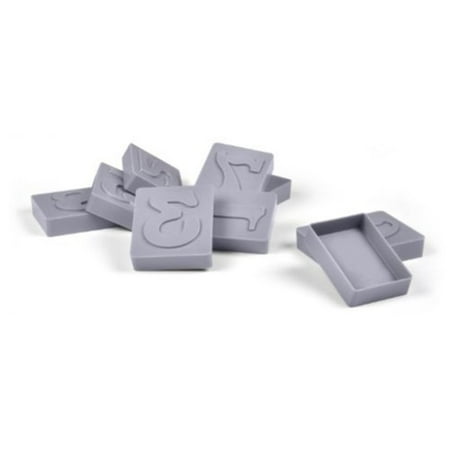 Fred and Friends Letter Pressed Numbers Cookie Cutters/Stampers Multi-Colored
